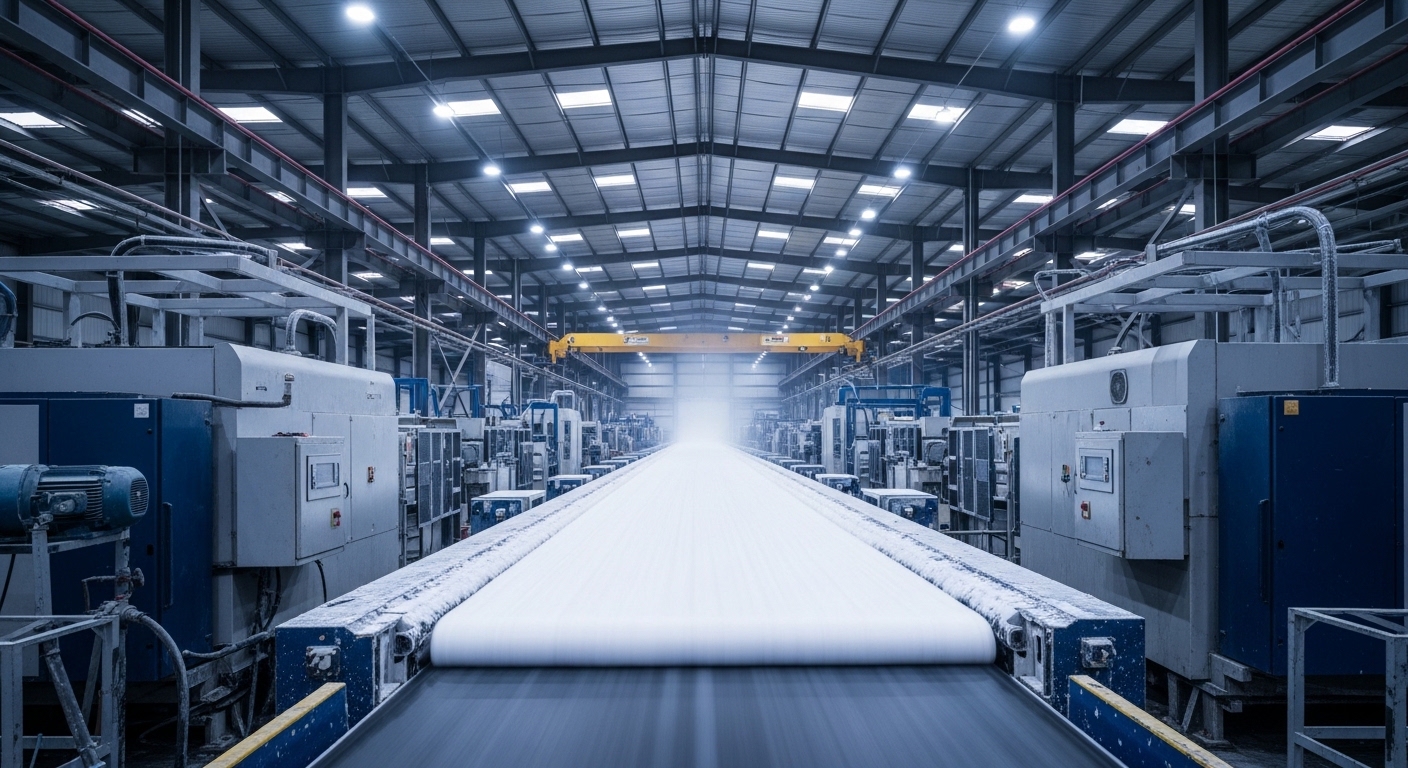 Hennecke production line interior